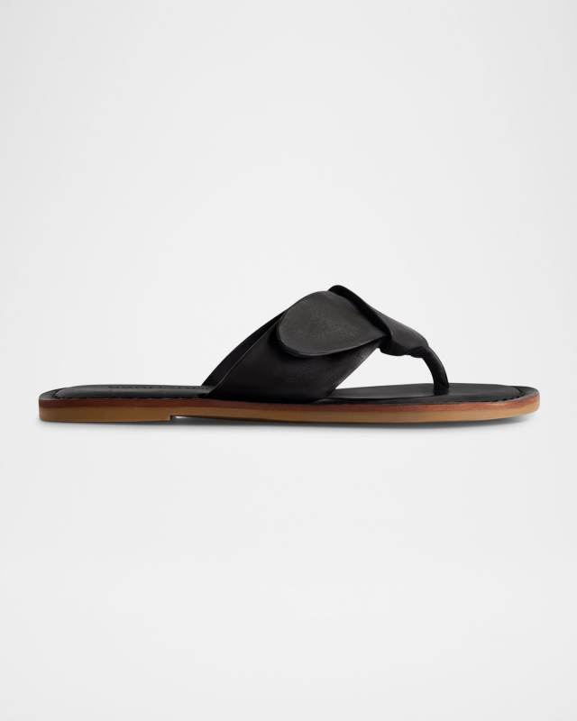 Laia Knotted Bow Thong Sandals